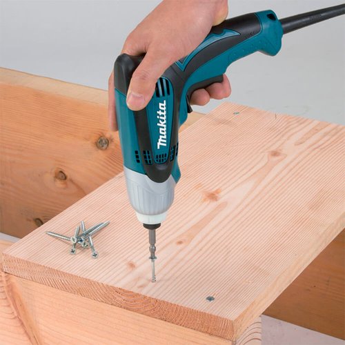 Parafusadeira de Impacto Elétrica 1/4" - Makita TD0100-220