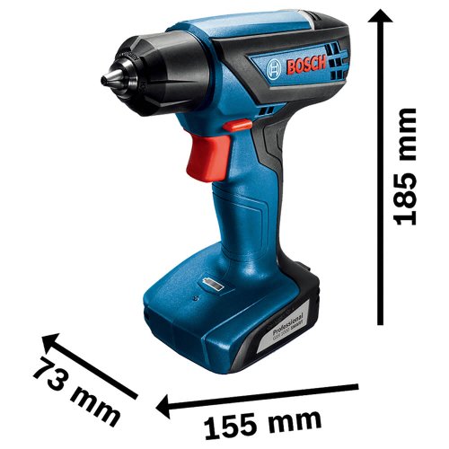 Parafusadeira e Furadeira a Bateria de 12V GSR 1000 Smart - Bosch