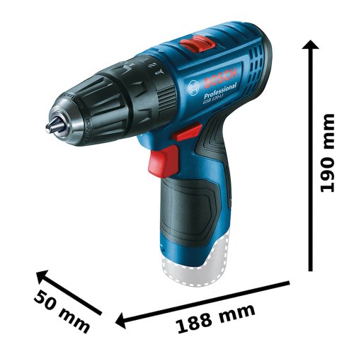 Parafusadeira e Furadeira de Impacto à bateria 12V GSB 120-LI - Bosch