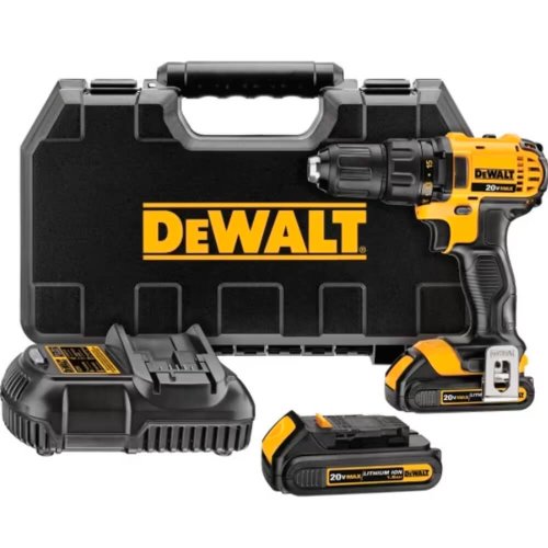 Parafusadeira/ Furadeira 1/2" 127V com 2 Baterias - DCD780C2-BR - Dewalt