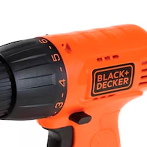 Parafusadeira/ Furadeira 3/8" (10mm) 12V 1.3AH VVR com 101 Acessórios e Maleta - Black & Decker CD121K100-B