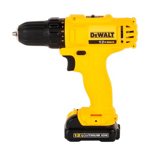 Parafusadeira Furadeira 3/8" 12v MAX LI-ION - DCD700C2BR - Dewalt