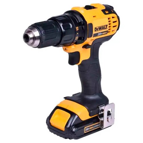Parafusadeira/ Furadeira à Bateria 20V com Carregador, Bateria e Maleta - Dewalt