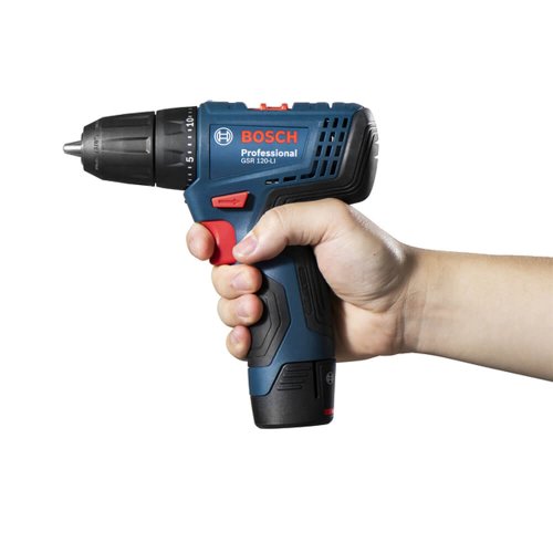 Parafusadeira Furadeira à Bateria Bosch GSR 120-LI + Maleta - Bosch