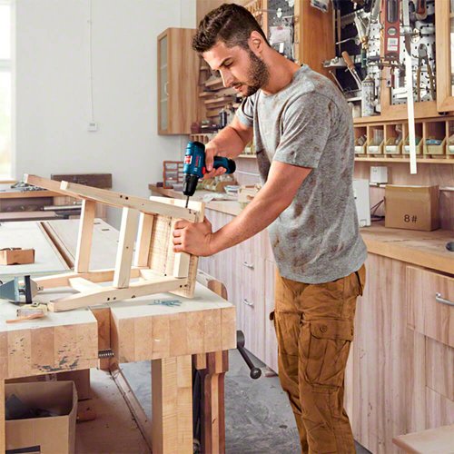 Parafusadeira Furadeira à Bateria Bosch GSR 120-LI + Maleta - Bosch