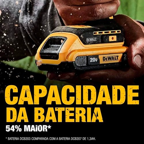 Parafusadeira Furadeira Bivolt DCD7781D1BR 20V MAX Com Impacto - Dewalt