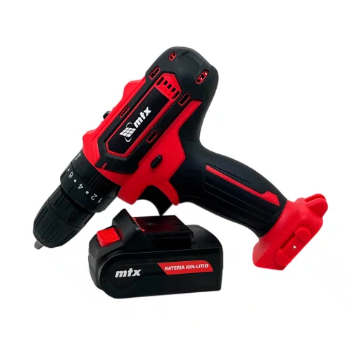 Parafusadeira / Furadeira a Bateria 12V com Impacto com Maleta - MTX