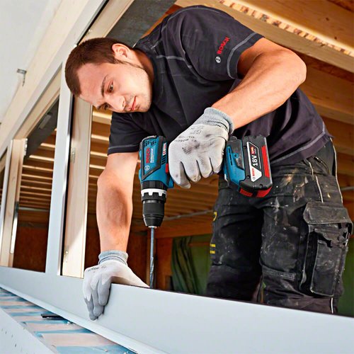 Parafusadeira/ Furadeira de Impacto a Bateria 18V GSB 18 V-EC - Bosch