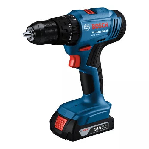 Parafusadeira/ Furadeira de Impacto à Bateria Bosch 18V GSB 183-LI