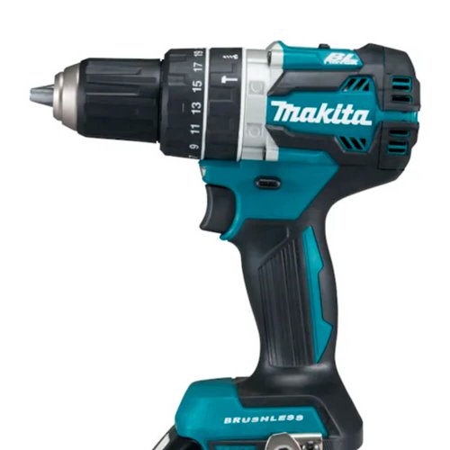 Parafusadeira/ Furadeira de Impacto à Bateria 18V - Makita DHP484RFE