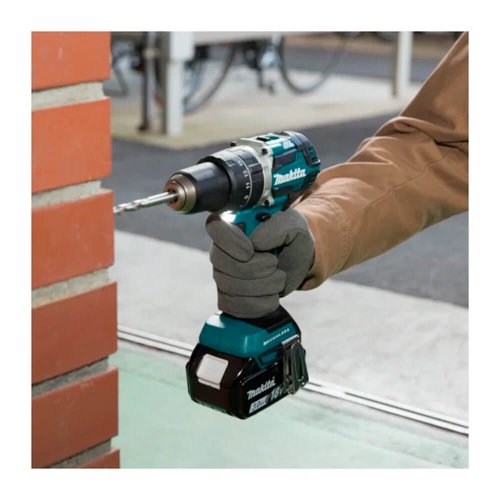 Parafusadeira/ Furadeira de Impacto à Bateria 18V - Makita DHP484RFE