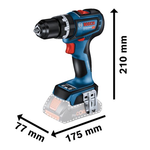 Parafusadeira/ Furadeira de Impacto à Bateria GSB 18V-90 - Bosch
