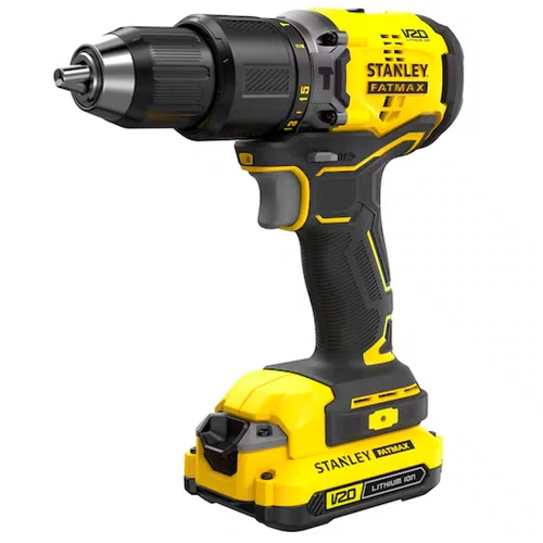 Parafusadeira/ Furadeira de Impacto Brushless 1/2" 20V com Maleta - Stanley
