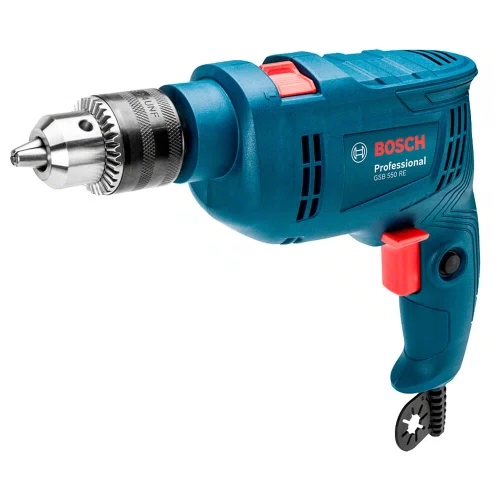 Furadeira de Impacto Bosch GSB 550 RE 550W 220V com Maleta
