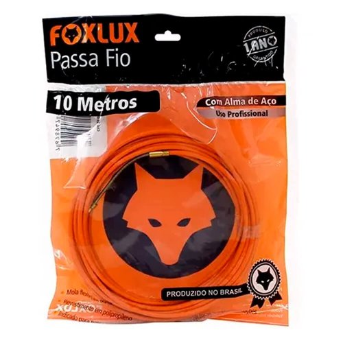 Passa Fio Com Alma De Aço 10m - Foxlux