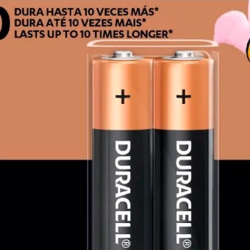Pilha Duracell Alcalina Pequena AA Cartela 2 P. - Duracell