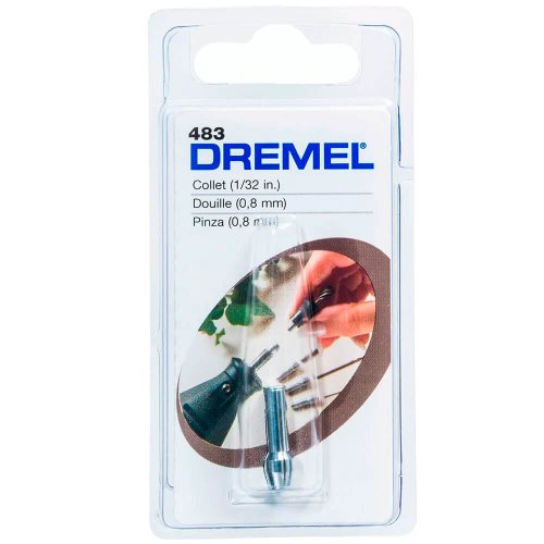 Pinça 1/32" (0,8 mm) Ref.: 483 - Dremel