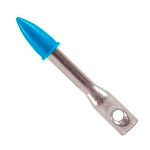 Pino Com Furo Para Fixação á Pólvora Ação Direta 1/4" x 27mm com 100 peças - Âncora