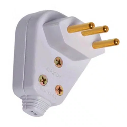Pino Macho Gigante 2P + T 20A 250V Cinza - Pluzie