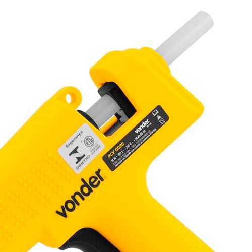 Pistola de Cola Quente 18W PVC 0080 - Vonder