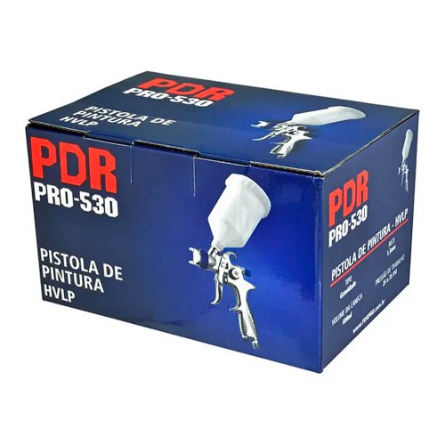 Pistola de Pintura Pneumática Gravidade HVLP 600ml PRO-530 - PDR