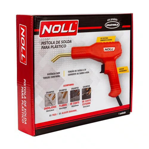 Pistola de Solda para Plástico 50W 220V - Noll