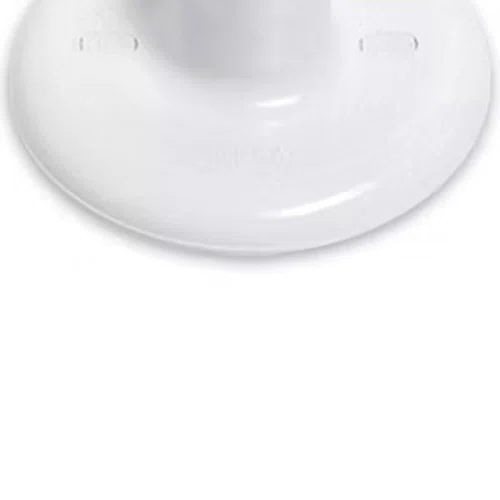 Plafon com Bocal de Porcelana 100W Branco - Pluzie