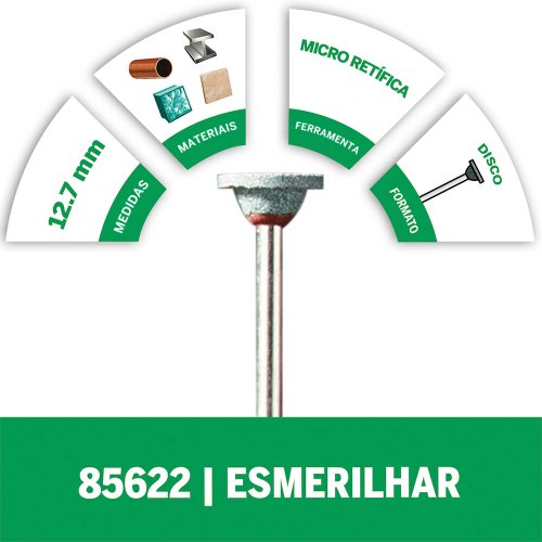 Ponta Circular 3/4" REF 85622 - Dremel