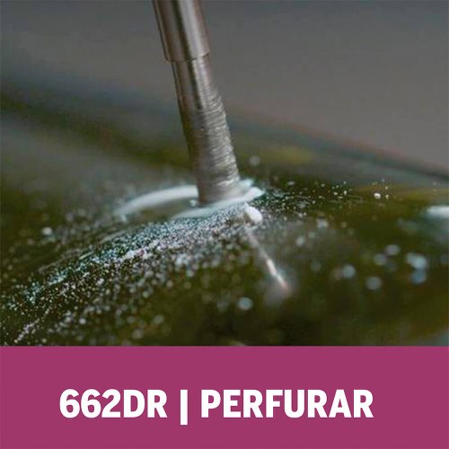 Ponta de Broca Diamantado Para Vidro 662DR - Dremel