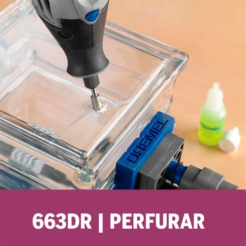 Ponta de Broca Para Vidro 663DR - Dremel