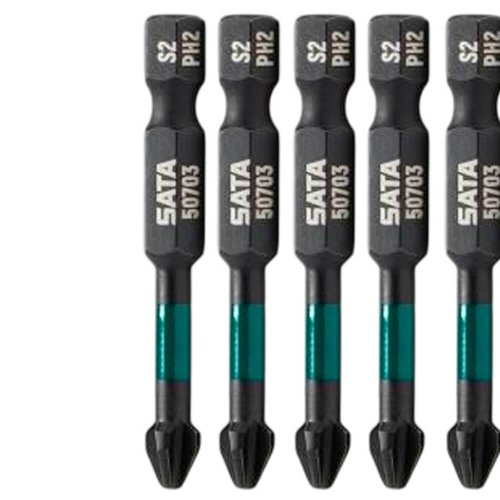 Ponta Impacto Phillips N3 50mm com 10 peças - Sata