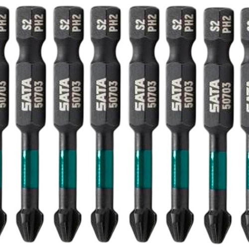 Ponta Impacto Phillips N3 50mm com 10 peças - Sata