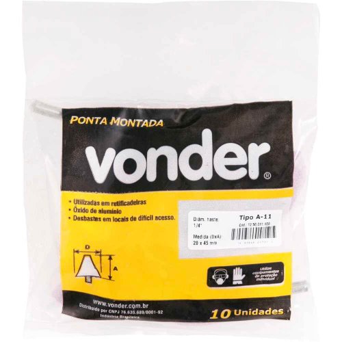 Ponta Montada A-11 Haste 1/4" - Vonder