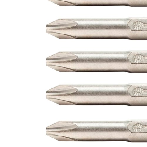Ponta Phillips PH 2 x 50mm 1/4" com 5 peças - Sata