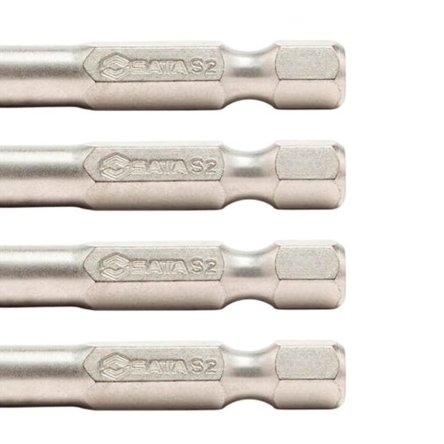 Ponta Phillips PH 2 x 50mm 1/4" com 5 peças - Sata