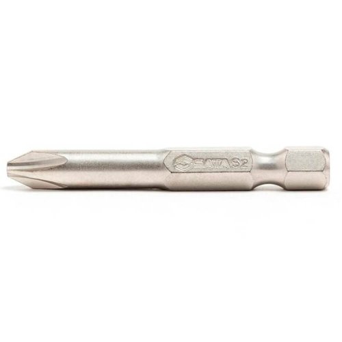 Ponta Phillips PH 2 x 50mm 1/4" com 5 peças - Sata