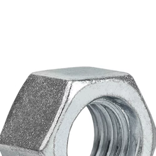 Porca Sextavada Zincada 1/4" PO14CT - Âncora