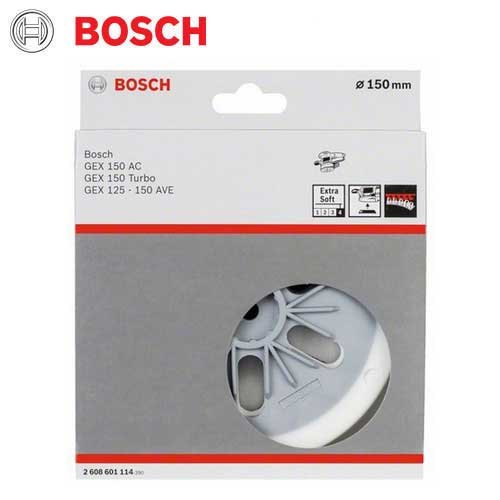 Prato De Borracha Extra Macio 150mm 6" - Bosch