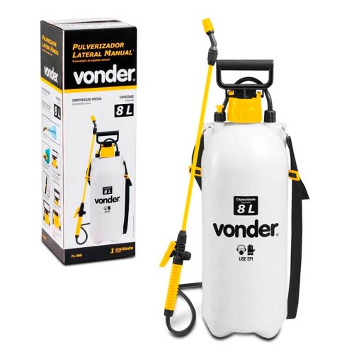 Pulverizador 8 L Compressão Prévia PL 008 - Vonder