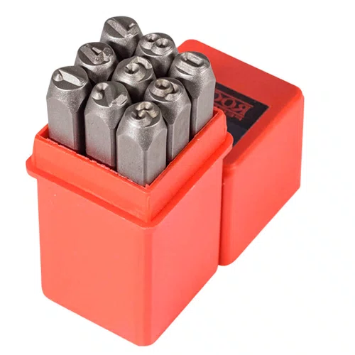 Punção Numérico 1.50mm com 9 peças - Rocast