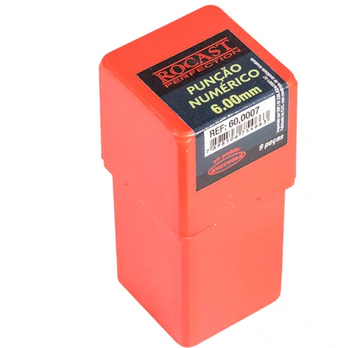 Punção Numérico 1.50mm com 9 peças - Rocast