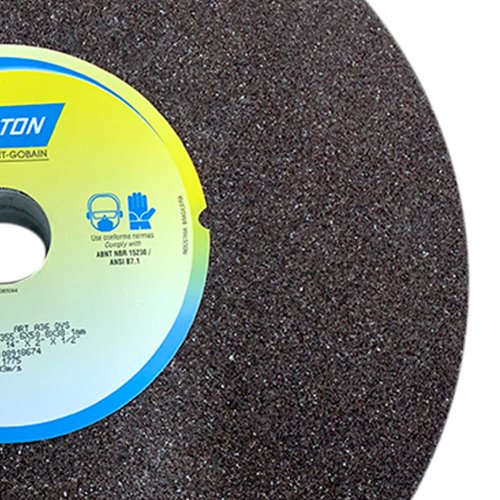 Rebolo Reto A36 - 14x2x1.1/2 - Norton