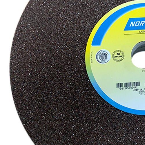Rebolo Reto A36 - 14x2x1.1/2 - Norton