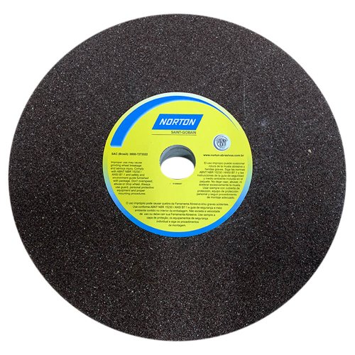 Rebolo Reto A36 - 14x2x1.1/2 - Norton