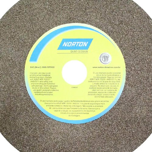 Rebolo Reto A60NVS 304,8 x 50,8 x 38,10 - Norton