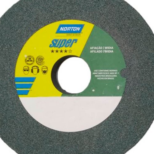 Rebolo Reto Metal Duro 39C60 152,4 x 19,0 x 31,75 - Norton