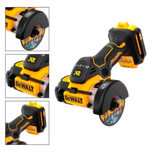 Recortadora para Acabamento 3" 20V MAX - DCS438B-B3 - Dewalt