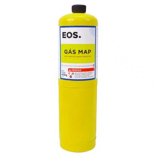 Refil Gás MAP/ PRO Cilindro Profissional 400g - EOS