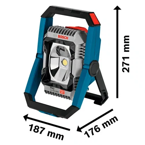 Refletor/ Lanterna Led à Bateria GLI 18V-3000 - Bosch