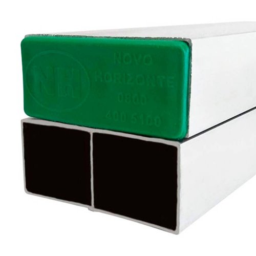 Régua de Pedreiro Alumínio Bi Tubular Tampa Verde 3M - Novo Horizonte